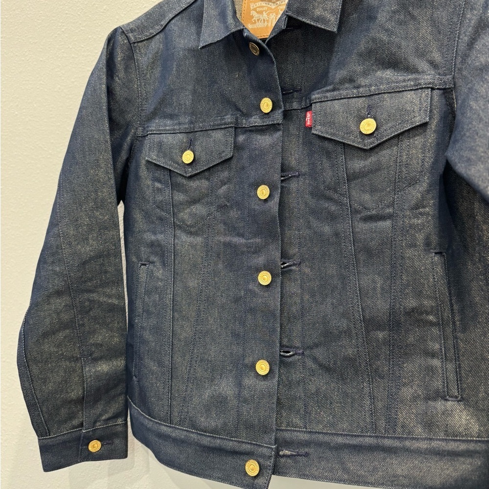 Levi's Blue Denim Jacket - Picture 2 of 9
